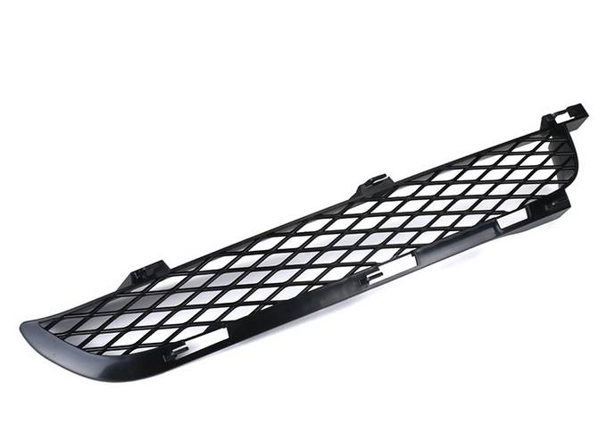 BMW Bumper Cover Grille - Front Driver Side (Black) 51117116397